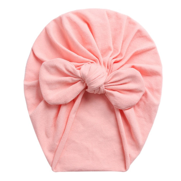 Bunny Ear Knotted Bandanna Bow-Wrap BABY VIBES & CO.