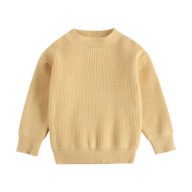 Ribbed Knit Sweater BABY VIBES & CO.