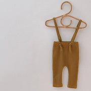 HIGH WAISTED OVERALL SUSPENDERS 3M-3T BABY VIBES & CO.