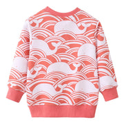 TERRA COTTA WHALE CREW-NECK 2T-7T BABY VIBES & CO.