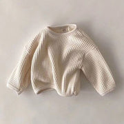 Chunky Waffle Sweaters 3-24M BABY VIBES & CO.