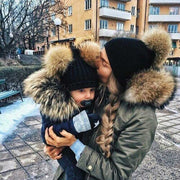 POM POM MAMA & ME MATCHING BEANIES - BABY VIBES & CO.