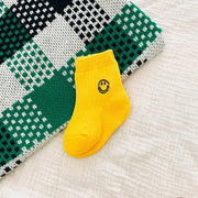 Smiley Face Short Socks 1-6Y BABY VIBES & CO.
