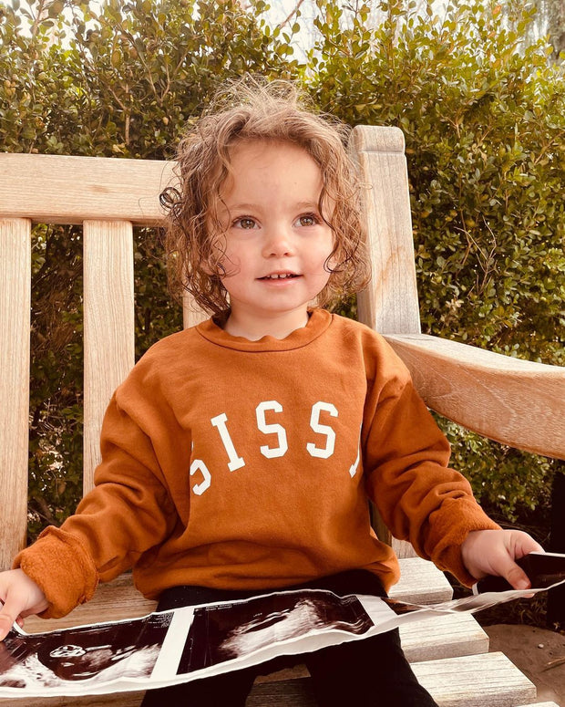 Sissy Long Sleeve Crew Neck 2T-6T BABY VIBES & CO.