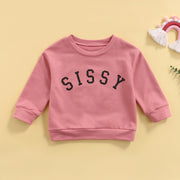 Sissy Long Sleeve Crew Neck 2T-6T BABY VIBES & CO.