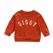 Sissy Long Sleeve Crew Neck 2T-6T BABY VIBES & CO.