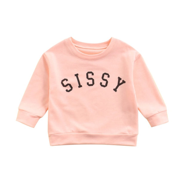 Sissy Long Sleeve Crew Neck 2T-6T BABY VIBES & CO.