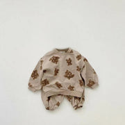Toshi Teddy Print Jogger Set 6M-3Y BABY VIBES & CO.