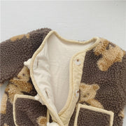 Neutral Teddy Bear Fleece Outerwear 9M-4T - BABY VIBES & CO.