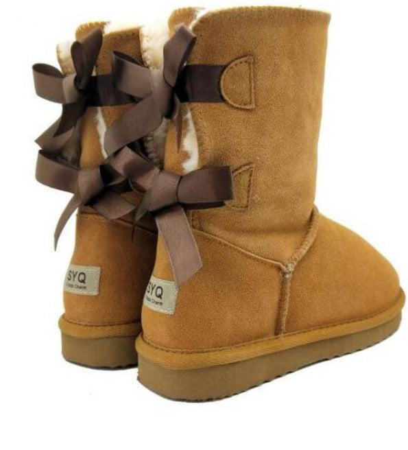 FLUFFY UGG INSPIRED MAMA BEAR BOOTS BABY VIBES & CO.