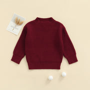 The Mahogany Chunky Knit Sweater BABY VIBES & CO.