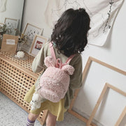 FUZZY BUNNY EAR BACKPACK BABY VIBES & CO.