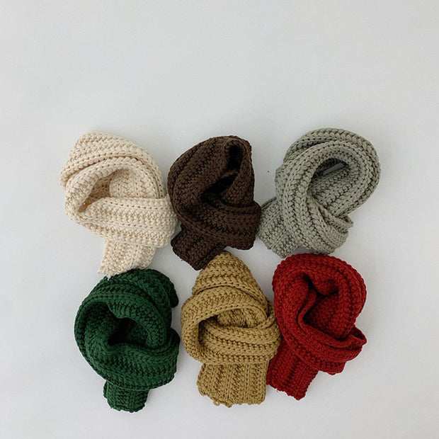 WARM KNIT CHUNKY SCARF - BABY VIBES & CO.