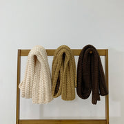 WARM KNIT CHUNKY SCARF - BABY VIBES & CO.