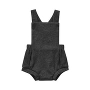 Ribbed Solid Sleeveless Suspender Style Romper Overalls BABY VIBES & CO.