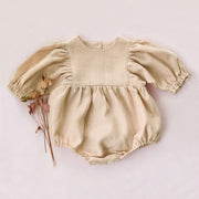 Tangerine Dreame Spring Cotten Romper BABY VIBES & CO.