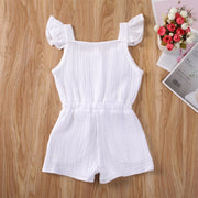 Ruffle Sleeve Romper Jumpsuit 6M-5Y BABY VIBES & CO.