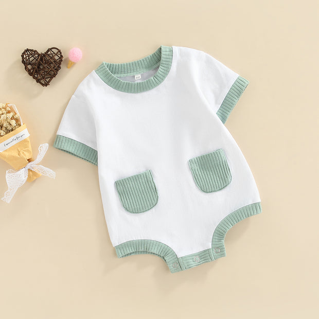 Ribbed Patchwork Jumper 0-12M BABY VIBES & CO.